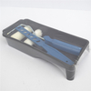 4 Inch Include Sponge Roller Cover Polyester Roller Cover Steel Frame Mixing Rod Economic Paint Tray 