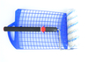 9 inch Blue Widely Applicable Telescopic Rod Grid Paint rollersTrays 