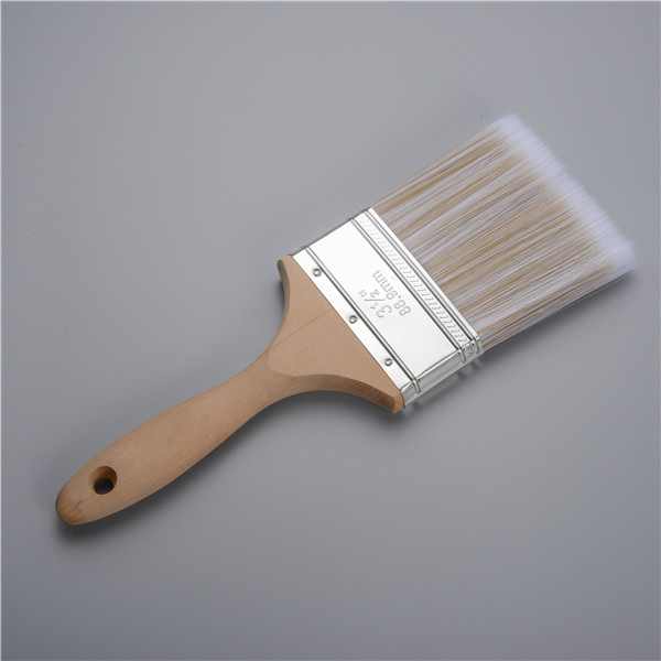 1" To 4" Polyster Paint Brush with Plastic Handle White Brislte Paint